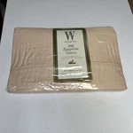 Wamsutta Full Flat Sheet 300 Thread Count Egyptian Sateen 100% Cotton Shell. Fixed Price $34.99.