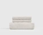 Nwt Quince European Linen Fitted Sheet Set 3 Piece Cal King Sand Flax Msrp $150. Fixed Price $89.99.