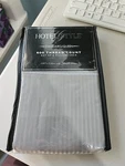 Hotel Style Pillowcases Standard/queen 600 Thread Count Set Of 2 Silver New. Fixed Price $18.39.