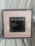 Woven Brushed Microfiber By Malouf Sheet Set Brand New. Fixed Price $59.99.