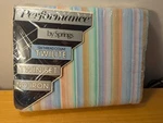 New Vintage Performance By Springs Twilite Twin Sheet Set Multi-color Striped. Fixed Price $17.00.