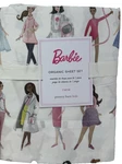 New Pottery Barn Kids Barbie Career Twin Sheet Set. Fixed Price $119.95.