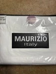 Maurizio Italy Hemstitch White Queen Set Sheets New!. Fixed Price $129.99.