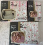 Vtg Jcpenney White Floral Double Sheet Set Percale 60S 70S Retro Cottagecore Nos. Fixed Price $49.95.