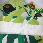 Ikea Bed Sheets Twin Duvet Cover Pillow Case 2 Window Panels Kids Jungle Animals. Fixed Price $76.74.