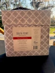 South Point Home 4-PC Microfiber Sheet Set, Twin/twin Xl, Stamp Medallion Grey. Fixed Price $21.49.