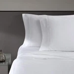 Vera Wang - Sheet Set, Luxury Sateen Cotton Bedding, 800 King, White. Fixed Price $89.68.