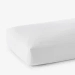 Premium Ultra-cozy Cotton Velvet Flannel Fitted Bed Sheet White, Full.... Fixed Price $30.40.