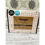 Wrangler Queen 6-PIECE Sheet Set Dusty Rose Cactus Print All Season New. Fixed Price $38.88.