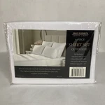 Grace Elizabeth Queen Sheet Set White 4 Piece 1 Flat, Fitted & 2 Cases New. Fixed Price $11.99.