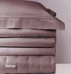 $345 Nwt Yves Delorme Triomphe King Flat Sheet 106X110 Sureau Taupe Brown France. Fixed Price $175.00.
