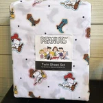 Cowboy Snoopy Twin Set Berkshire Peanuts Western Stick Horse New. Fixed Price $38.00.