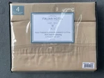 Amrapur Overseas 110006DF-KHK-KG Thread Count Piece King Bed Sheets Set. Fixed Price $76.31.