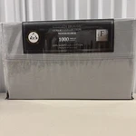 Bergen House 100% Egyptian Cotton Dove 1000TC Pc Full Sheet Set Msrp $340.00. Fixed Price $104.99.