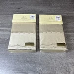 Lenox Essence Bedding Collection Set Of King Pillowcases 20 X40 New. Fixed Price $45.00.