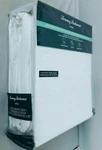 Tommy Bahama Home 100% Cotton Percale Solid White King Size Sheet Set New. Fixed Price $77.77.