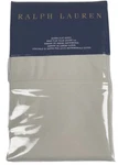 Ralph Lauren Home Rl 464 Flat Sheet - Queen Size Taupe ( Pale Flannel ). Fixed Price $74.95.