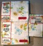Morgan Jones Double Size Sheets Flat & Fitted 2 Pillow Cases Flower Song Vtg New. Fixed Price $26.90.