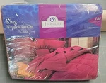 Jubilee King Fitted Sheet 180 Thread Count Soft Percale Burgundy Made The Usa. Fixed Price $45.00.