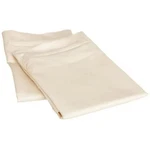 Egyptian Cotton 650 Thread Count Solid Pillowcase Set King-ivory. Fixed Price $32.30.