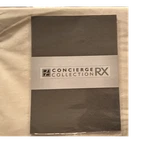 Concierge Collection Rx Queen Beige Sheet Set 68% Cotton 32% Nylon RN#138646. Fixed Price $30.00.
