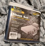 Semi Truck Sheet Sets ,by Jakes Cab Solutions, Color Blue. Size 39"X80"X10". Fixed Price $39.95.