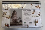 Rae Dunn Queen Sheet Set Reindeer Christmas Holiday Super Soft Nwt. Fixed Price $39.95.