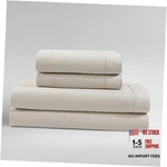 Calvin Klein Size Sheet Set, 100% Long-staple King Washed Percale Light Beige. Fixed Price $176.99.
