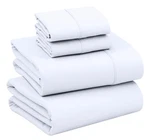 Ruvanti 100% Cotton Full Size Bed Sheets, 4 Pieces, Soft & Breathable Percale.... Fixed Price $49.19.