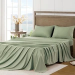 Freshculture Twin Bed Sheets - Ultra Soft Microfiber Sage Green. Fixed Price $30.58.