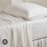 Dormify Robin Classic Cotton Sheet Set Queen White. 4 Pc. Free Shipping. Fixed Price $29.00.