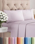 King Size 4 Piece Set Comfy Breathable & Cooling Bed Hotel.... Fixed Price $64.02.