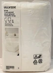 Ikea Ullvide White King Sheet Set, Flat, Fitted 2 Pillow Cases. Fixed Price $49.85.