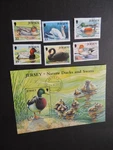 2004 Jersey Ducks & Swans Set Miniature Sheet SG1136-1142 Fine Used. Fixed Price $5.37.
