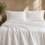 Luxury Bed 100% Viscose From Bamboo, Silky Soft Cooling Sheets, Deep.... Fixed Price $106.60.
