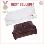 Lanboon Plastic Loveseat Cover Furniture With Elastic Band, Clear Sofa. Fixed Price $22.03.