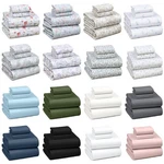 4 Piece 100% Cotton Set Deep Pocket 300 Thread Count Cozy Soft Bed. Fixed Price $78.99.