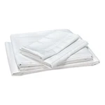 Thomas Payne Adjustable Microfiber Sheet Set, White - Three Quarter #2020218507. Fixed Price $59.67.