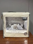 Loft Hotel Platinum Series Luxurious 4 Pc Beige King Sheet Set Microfiber. Fixed Price $47.59.