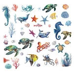 Craspire Sheets Sea Life Window Decals 5.71X7.87 INCH(14.5X20CM), OCEAN-049. Fixed Price $9.39.