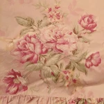 Pine Cone Hill Caroline Euro Shams Pink Floral Roses Rare. Fixed Price $199.99.