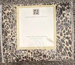 Concierge Collection Leopard Full Sheet Set 100% Cotton Cooling 300TC. Fixed Price $42.50.