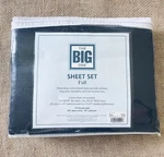 Kohl's The Big One Full 4-PIECE Sheet Set 275 Thread Count Pima Cotton. Fixed Price $29.99.