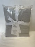 Soft Finish 4-PIECE 160TC Cotton Light Gray Full Sheet Set New. Fixed Price $49.00.