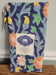 John Robshaw Textiles Ashi 1PC King Pillow Sham Navy/ Multi Color Floral Nip. Fixed Price $85.00.