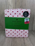 Kate Spade New York Full Sheet 4 Piece Set 100% Cotton Pink With Red Hearts Nwt. Fixed Price $35.00.