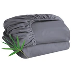 Shunjie.home 2 Pack Bamboo Viscose Fitted Sheet Queen Size Only 400 Thread. Fixed Price $82.96.