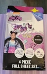 4 Piece Full Sheet Set - That Girl Lay Microfiber Bed. Fixed Price $14.23.