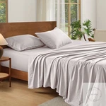 100% French Linen Sheets Natural Queen Size Set, Breathable And Dur. Fixed Price $157.62.