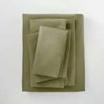 Casaluna Washed Supima Percale Sheet Set 250 Thread Count 100% Cotton. Fixed Price $34.99.